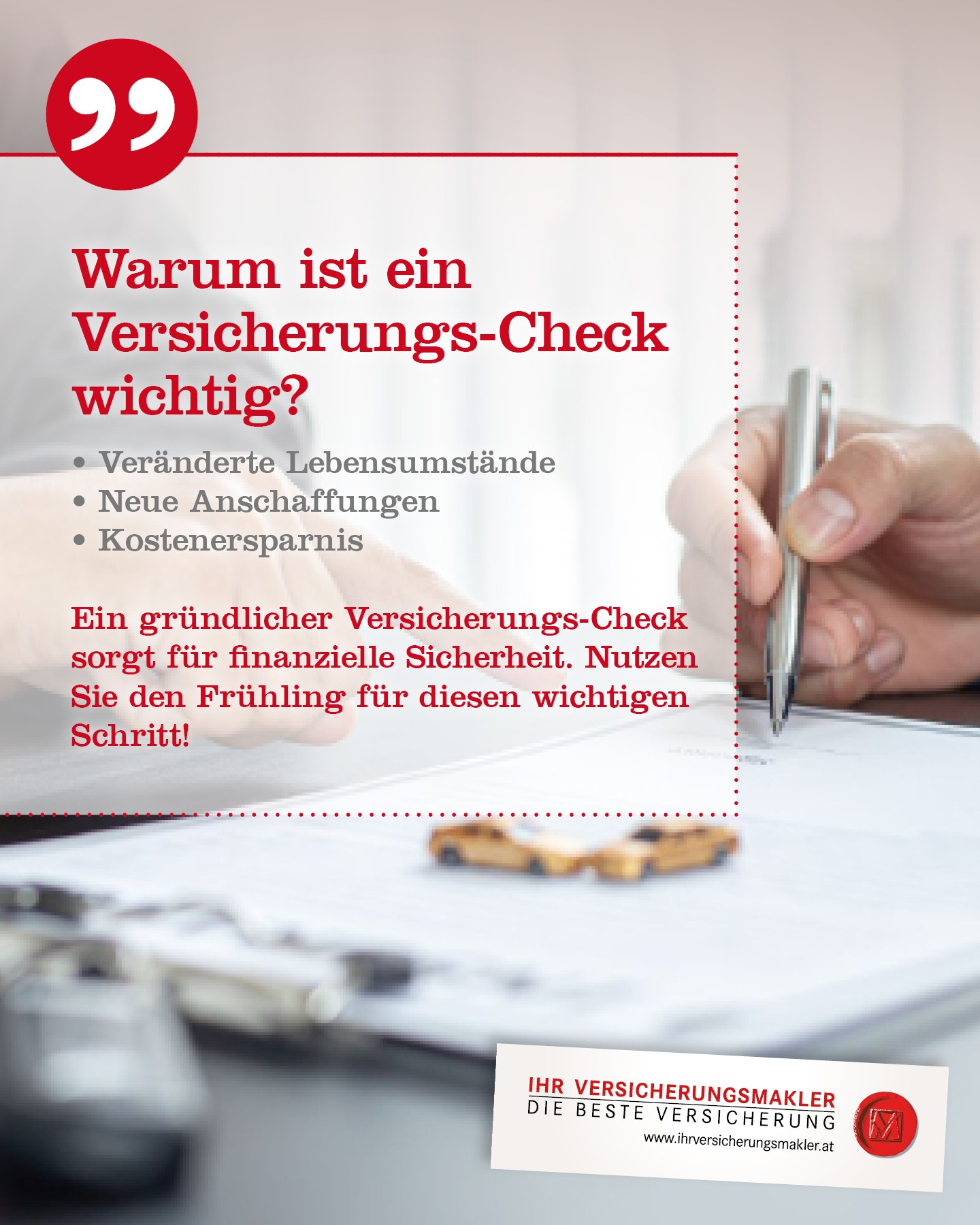 Frühjahrsputz für Ihre Versicherungspolizzen