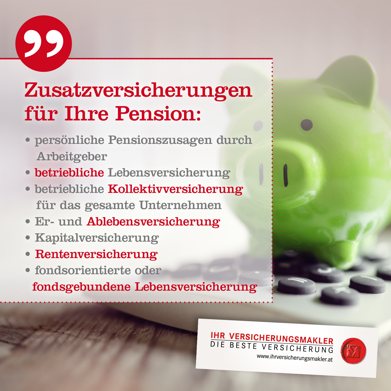 Pensionsvorsorge